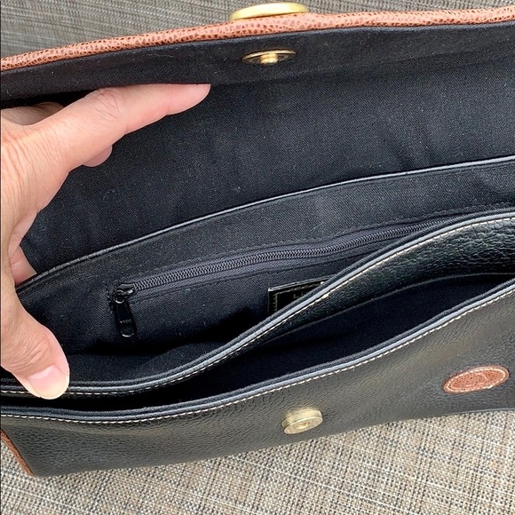 Liz Claiborne Genuine Leather Crossbody Bag - Picture 9 of 12